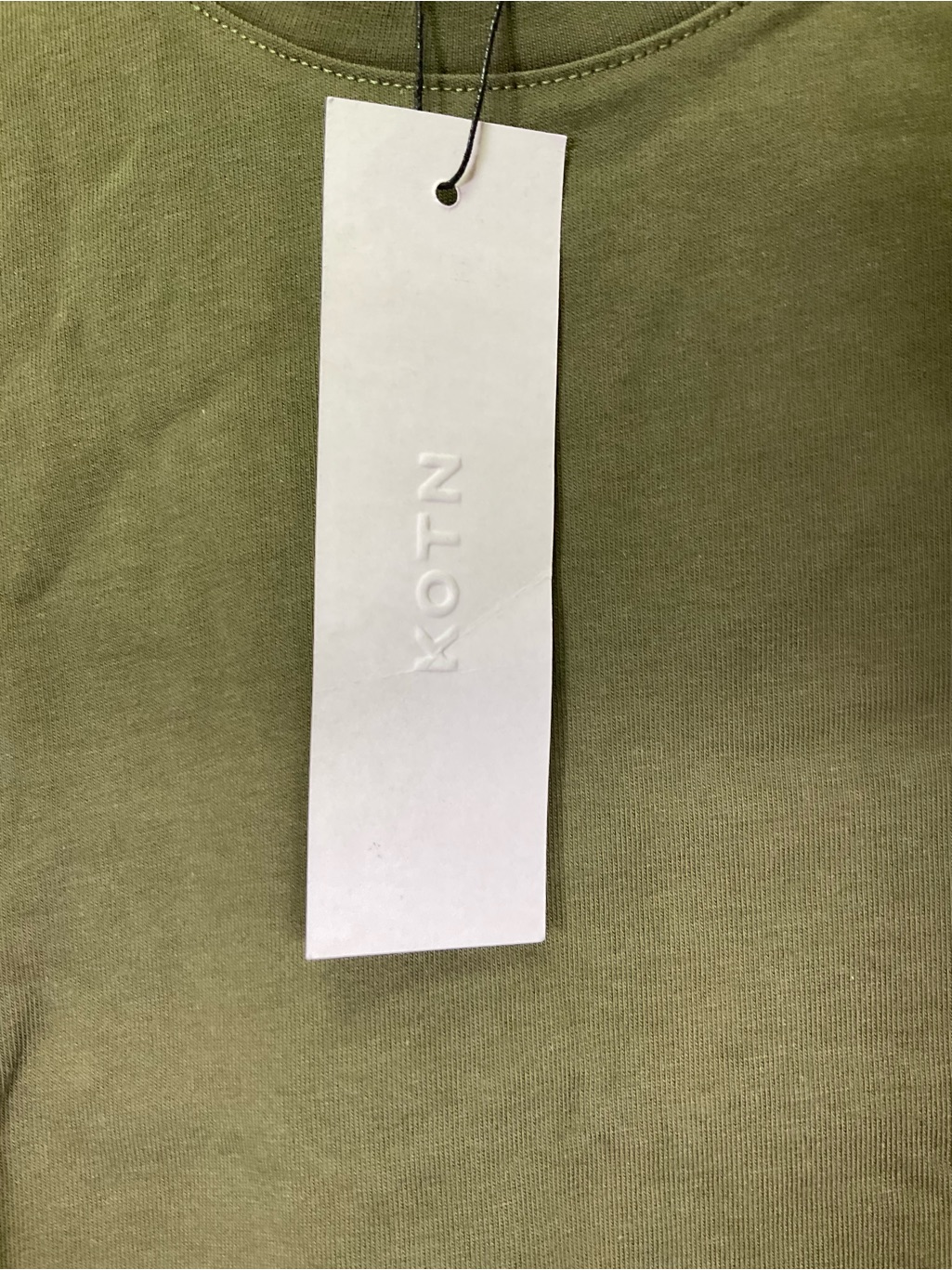 Kotn Women’s Shrunken Tee - Olive — image 2 of 7